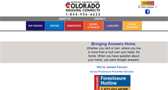 Desktop Screenshot of coloradohousingconnects.org
